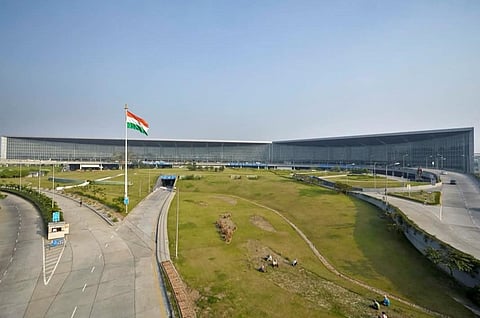 Kolkata airport's primary runway.
