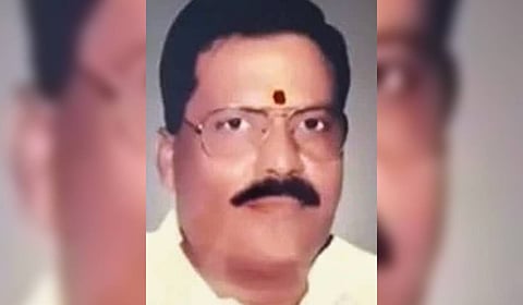 Former Gummidipoondi MLA AIADMK K Sudarsanam.