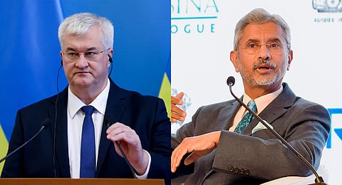 Ukrainian Foreign Minister Andrii Sybiha reached out to External Affairs Minister S. Jaishankar to brief him on the diplomatic efforts to end the nearly four-year conflict with Russia.