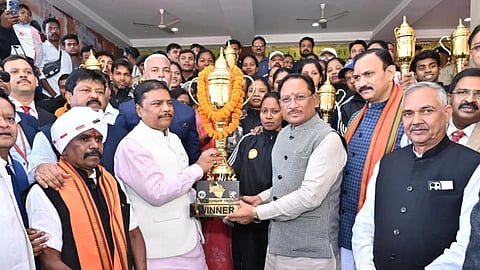 The state’s ‘indomitable’ 253-member team led by APCCF Shalini Raina with the sterling spirit secured exceptional results with 74 gold medals and 578 Championship points to stand at Number-1