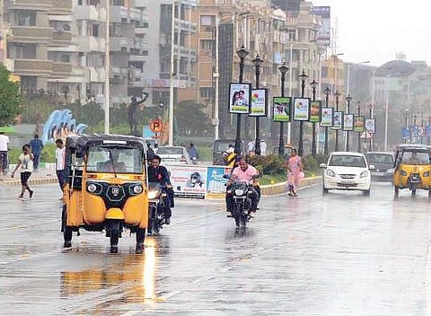 According to the Andhra Pradesh State Disaster Management Authority (APSDMA), a low-pressure system has formed over the South Andaman Sea due to surface circulation.