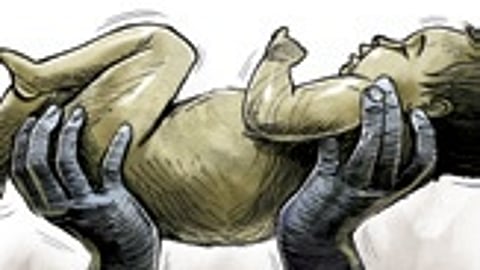 Mentally-unstable woman with dead baby rescued