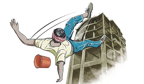 One worker killed, four injured in fall at Hyderabad's ESI college building