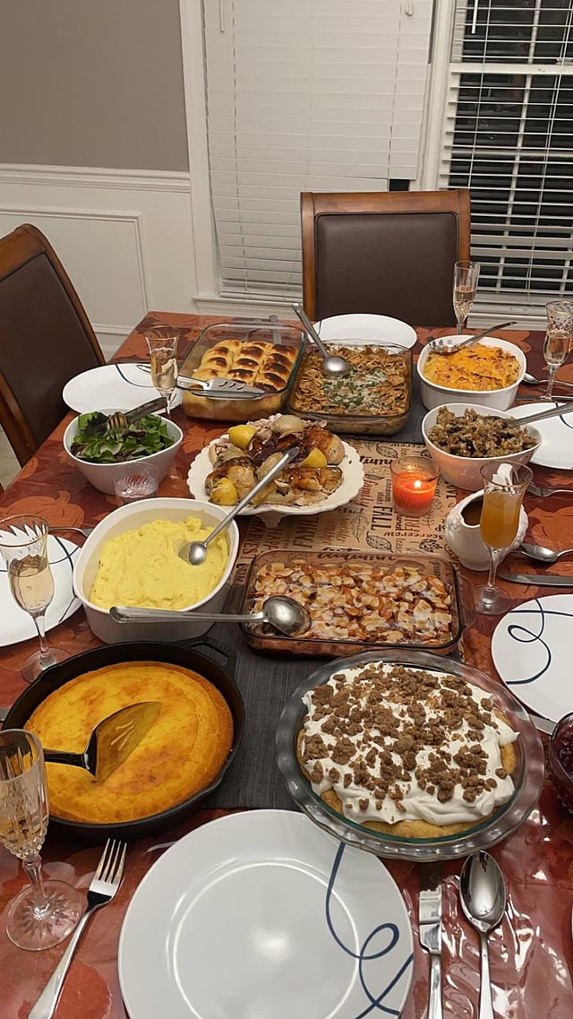 Ajay's Thanksgiving celebration