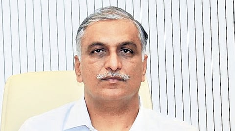 Revanth govt on ‘mission to collect
commissions’, alleges Harish