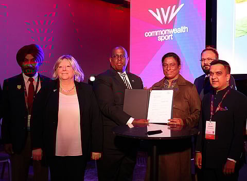 CS chief Donald Rukare & CGA India chief PT Usha