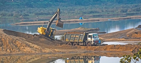 The quarry is permitted to lift 15,150 cubic metre of sand annually, which translates to 73 cubic metre per day for 210 working days.