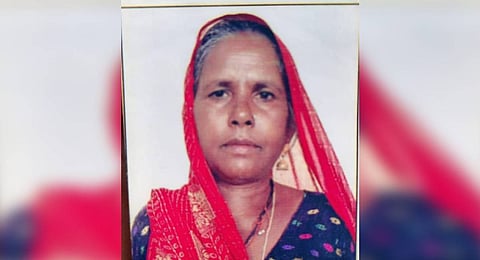 A 58-year-old tribal woman, Bhuriya Bai Saharia.