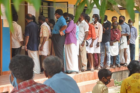 Image of a polling station used for representational purposes only.