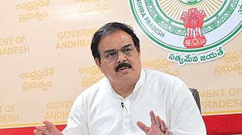 Civil supplies minister Nadendla Manohar.