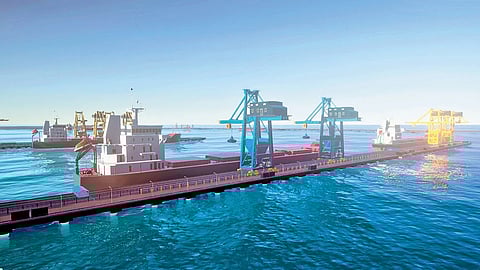 The system will be mainly used for merchant ships, but it can also be used for naval vessels and monitoring small coastal vessels.