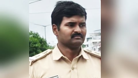 Amberpet SI Bhanu Prakash Reddy.