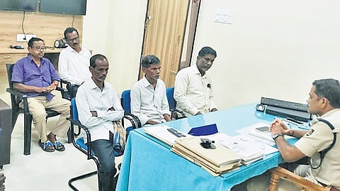 Talks between Bijay and community members underway in Chhatrapur police station