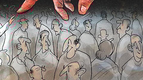 Posters of candidates from traditional, influential Christian families now bear the lotus symbol.