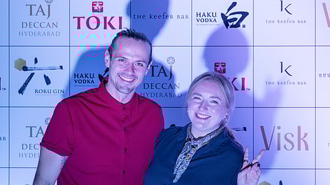 Hugo Finan Le Gallez and Amber Bruce