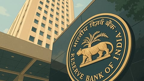 The central bank expects real GDP growth to ease from an estimated 7.6% in 2025-26 to 6.9% in the current fiscal.