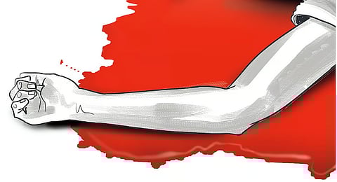 The deceased was identified as Ganesh Hembram of Khaprapal village.