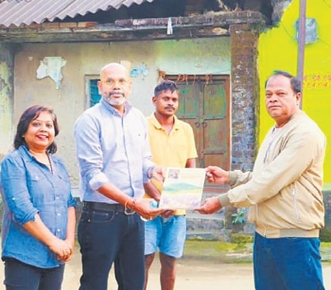 Officials in Kudopali