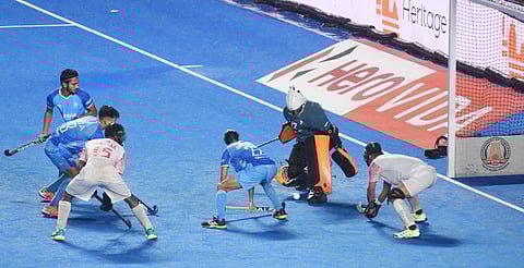 India converted only five penalty corners in their 17-0 win against Oman on Saturday