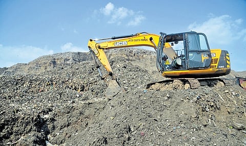 Bhalswa Landfill site