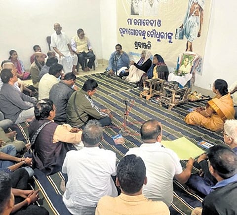Participants at the three-day event in Thakkar Bapa Ashram | Express