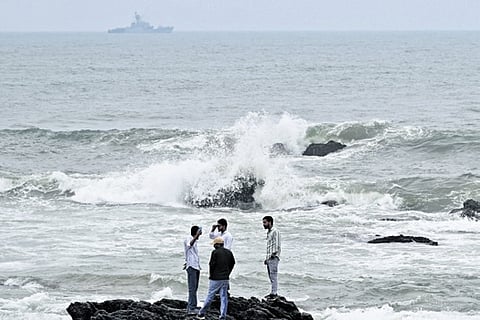 Authorities have urged residents to remain cautious and fishermen to avoid venturing into the sea.