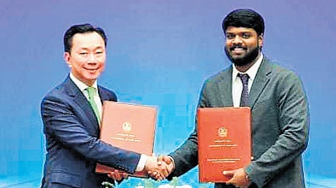 An MoU was signed to expand VinFast facility in Thoothukudi.