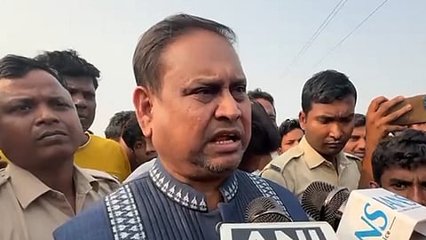 The Beldanga site, where Kabir claimed "three lakh people" would assemble, has been sealed into a high-security grid, with deployment of RAF, district police