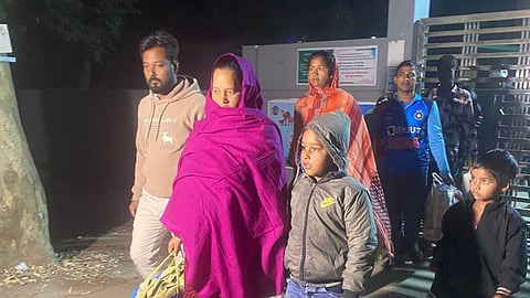 Pregnant Sunali, along with her eight-year-old son Sabir, returned to India on 5 December after spending more than six months in Bangladesh.