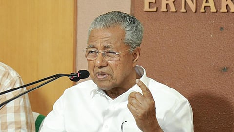 CM Pinarayi came down strongly on the Congress leadership, saying the nature of the allegations would shock any society