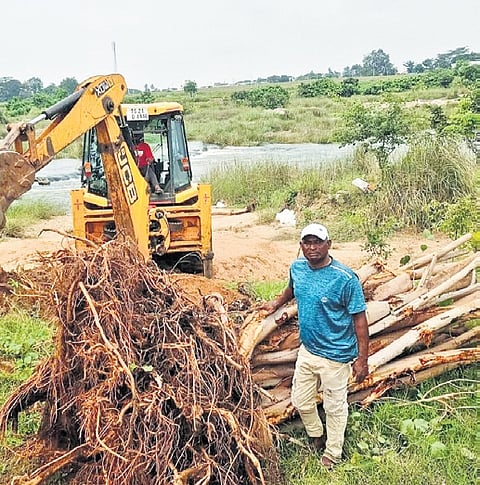 Through festivals, birthdays and weddings, he has motivated villagers to plant more than 8,000 saplings so far.