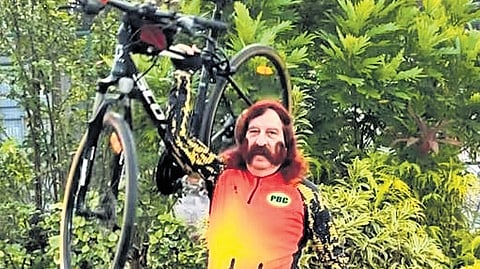 Every Sunday before sunrise, while the city still sleeps, he leads his troop on a different kind of patrol.