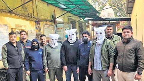 Police recovered 435.03 g of stolen gold and Rs 3.97 lakh in cash.