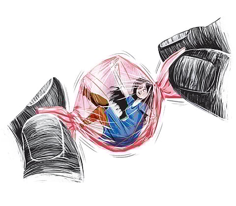 The charges include sexual harassment, intimidation, blackmail, and mental harassment.