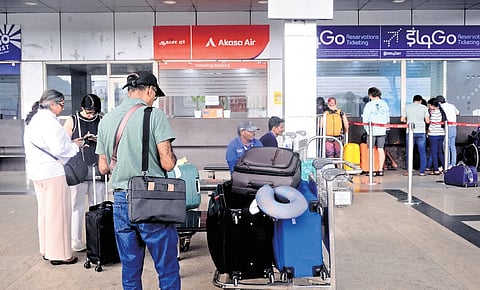 Delhi emerged as the worst-hit route, accounting for nearly half of the cancelled departures from Chennai airport | Martin Louis
