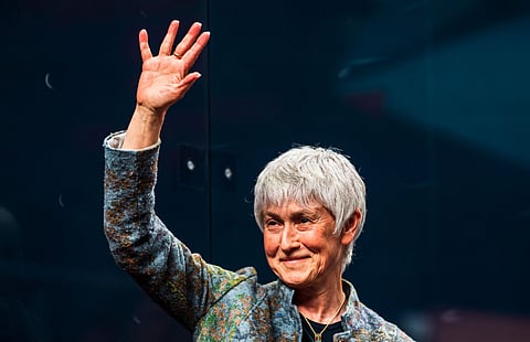 World Squash Federation (WSF) president Zena Wooldridge