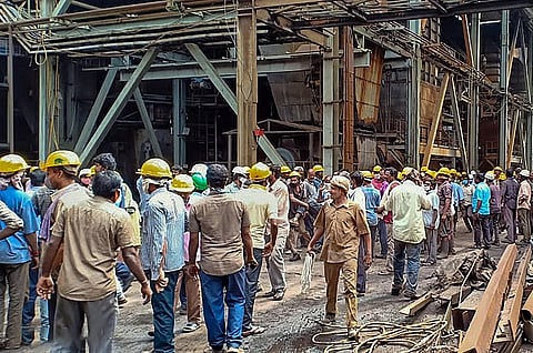 The draft rules provide for the constitution of a 10-member Delhi Occupational Safety and Health Advisory Board headed by the labour commissioner, and safety committees in establishments employing 250 or more workers.