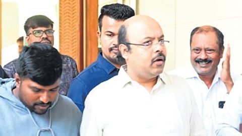 MLC Yathindra Siddaramaiah at Suvarna Vidhana Soudha