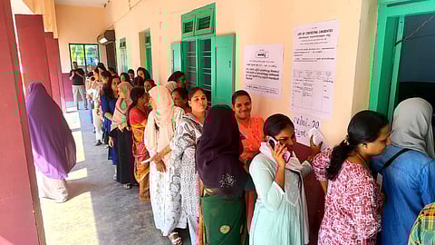 Other blocks such as Sasthamkotta (15.85%), Anchal (15.62%), Chittumala (15.37%), and Chavara (14.99%) also reported moderate participation.