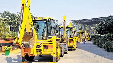 With the latest induction, MCD’s backhoe loader fleet increased to 52 units.