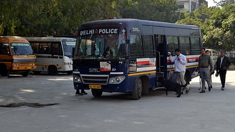Teams from Delhi Police, the bomb disposal squad, dog squad and Delhi Fire Services rushed to the spots soon after the information was received.