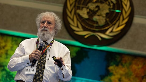 Sir Robert Watson, one of the most influential environmental scientists and co-chair of GEO-7.