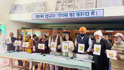 The 'Aravalli Virasat Jan Abhiyaan' was launched on Thursday. (Photo | Special arrangement)