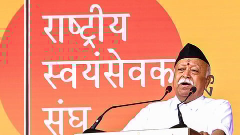 RSS Chief Mohan Bhagwat.