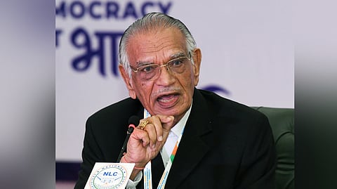 Former Union Home Minister Shivraj Patil.