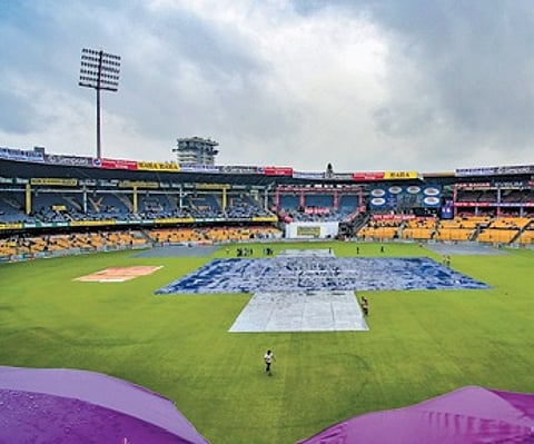 M Chinnaswamy Stadium in Bengaluru