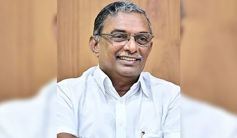 Former Travancore Devaswom Board president and ex-MLA A Padmakumar.