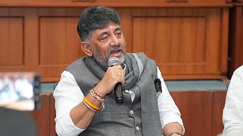 Karnataka Deputy CM DK Shivakumar.