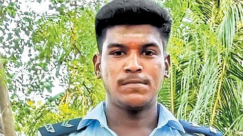 B. Ajithkumar, who died in police custody due to alleged torture in Sivagangai district of TN.