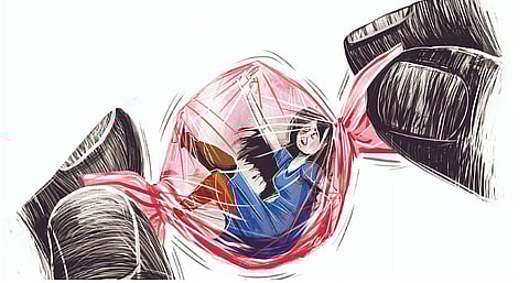 The student further alleged that she was denied her admit card and faced sustained pressure from fellow students to withdraw her allegations.